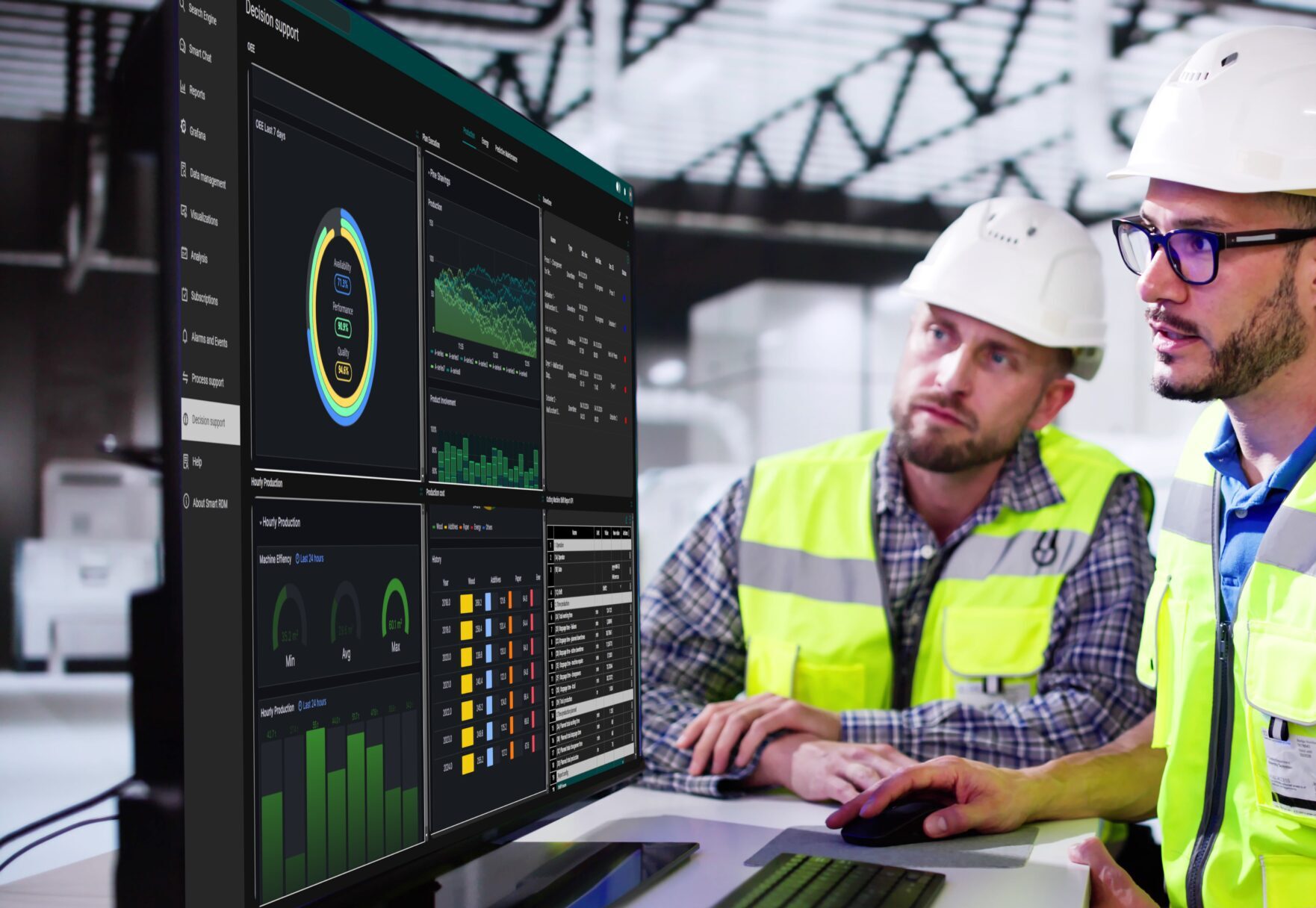 Implement Predictive Maintenance system with ConnectPoint. We uses sensor data and AI to spot issues early, schedule just-in-time interventions and parts, reduce downtime and costs, and extend asset life.